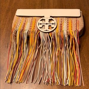 Tory Burch Miller Fringe Clutch